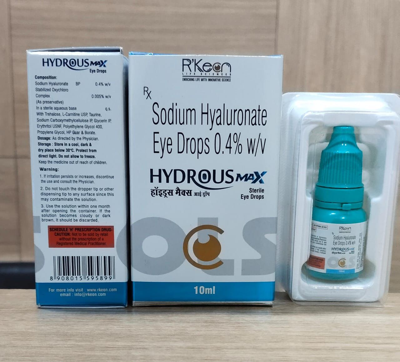SODIUM HYALURONATE EYE DROPS 0 4 PERCENT W V